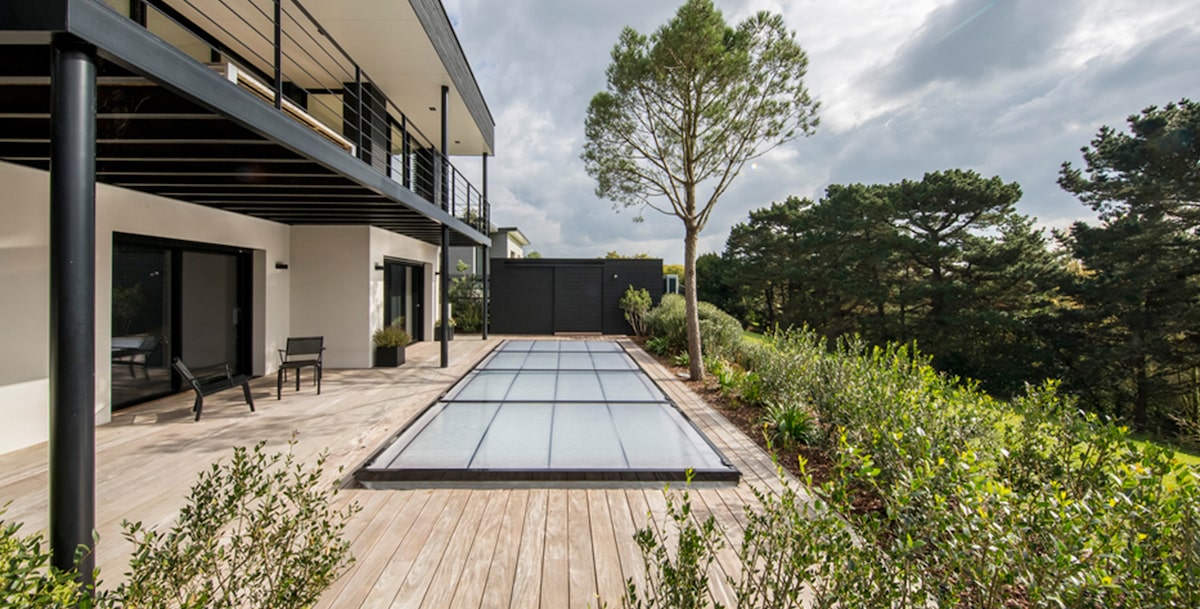 Abritaly - Copertura motorizzata per piscina